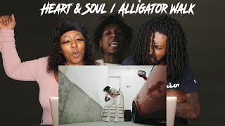 NBA Youngboy - Heart & Soul / Alligator Walk | REACTION