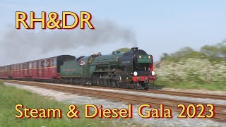 Romney Hythe &amp; Dymchurch Railway Steam &amp; Diesel Gala 2023 - 15/5/23