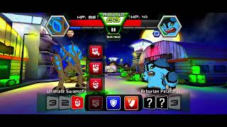 Ultimate Swampfire Vs Ultimate Cannonbolt Ben 10 Xenodrome