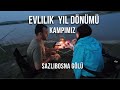Doğada Kampda Evlilik Yıl Dönümümüzü Kutladık. Romantik Kamp