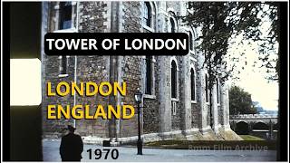 England 1970 - Tower of London - Super 8 Film Footage