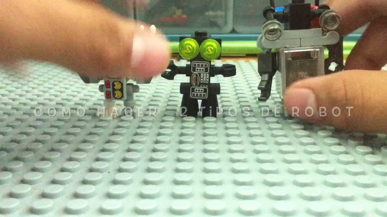 comment faire 2 robots lego/como hacer 2 tipos de robots de lego/how to