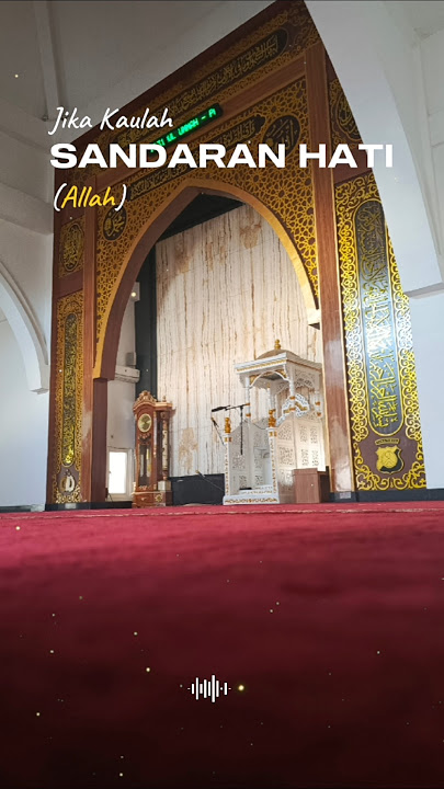 Sandaran Hari........ #dzikir #syahadat #sholat #sedekah #waktu #masalah #allah #sandaranhati #fyp