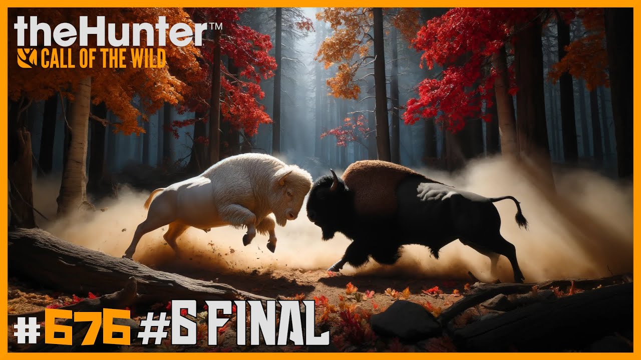 BISONTE ALBINO ENCONTRADO, MULTITROFEO ACABADO :3 | 🦌theHunter: CotW 