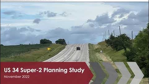 US 34 Super-2 Planning Study
