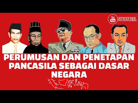 PERUMUSAN & PENETAPAN PANCASILA SEBAGAI DASAR NEGARA | RANGKUMAN MATERI | PKN KELAS 7 | BAB 1