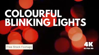 Colourful Blinking Lights in 4K UHD [Motion Background]