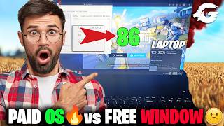 Windows 10 vs Custom OS 😱 PUBG Test on Low End Laptop  FPS Boost