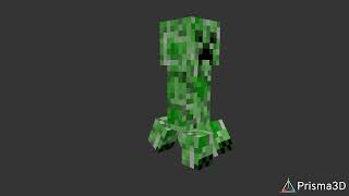 Creeper Walk Animation Mojang Style
