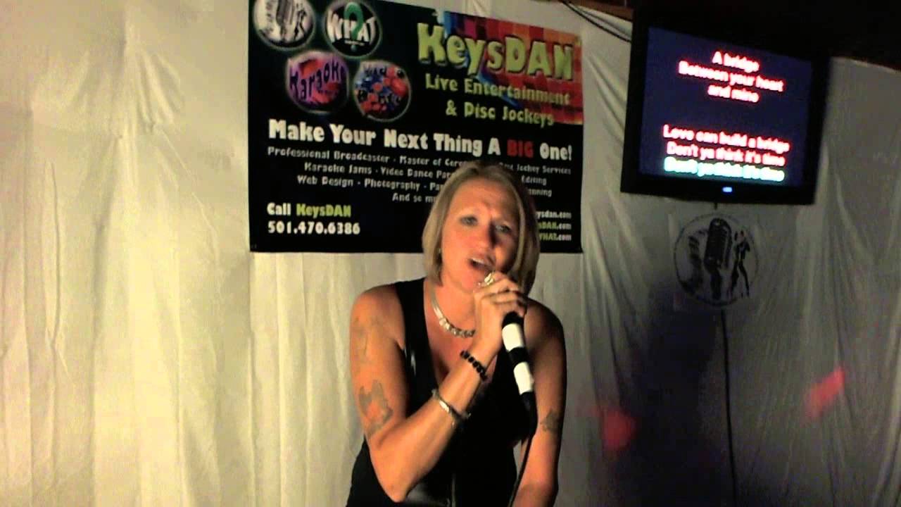 Cindy Reynolds Mcdougal Love Can Build A Bridge {Karaoke by KeysDAN