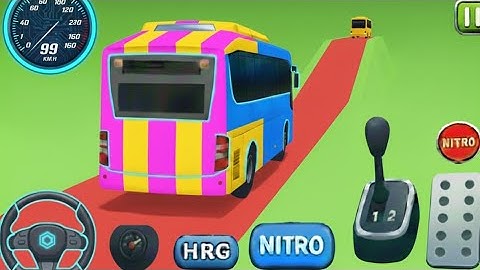 Crazy Bus Impossible Ramp Ride – Extreme Stunt Racing | Android 3D Gameplay