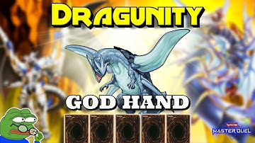 When you draw the GOD HAND! DRAGUNITY BYSTIAL KAIJU Vs KASHTIRA TEARLAMENTS in Master Duel Diamond