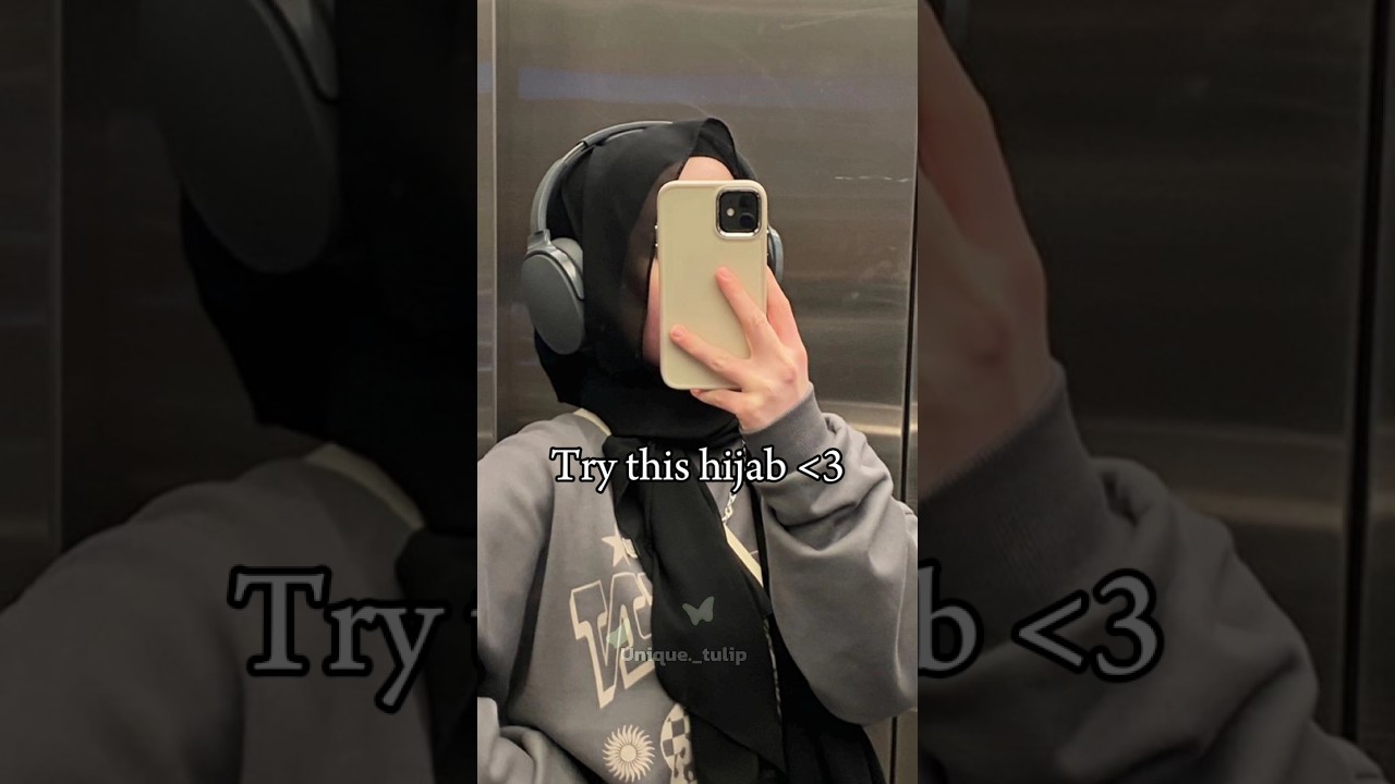 Try this hijab 🎀 || 