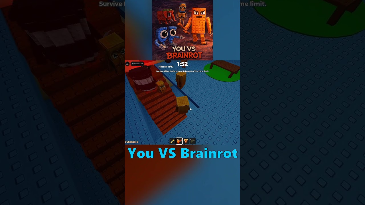 Роблокс: Все виды «You VS ...» // Против Гомера, Боба, Джона, Питера, Брейнрота 