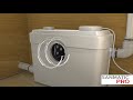 POMPA WC SANMATIC PRO / POMPA TOALETOWA DO WC / BUDOWA POMPY SANITARNEJ