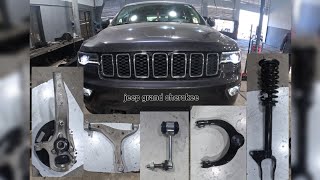 Установить совершенно новую систему передней подвески jeep grand cherokee #подвеска #ремонтавто