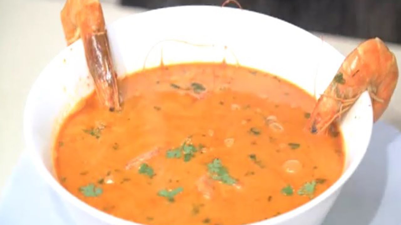 طريقة عمل شوربة جمبري | المطعم مع الشيف محمد حامد