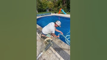 How to properly prime your pool vacuum hose. How to clean your pool like a pro! ￼#pool