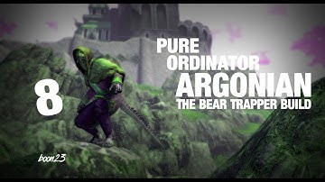 Skyrim Pure Ordinator Argonian Bear Trapper Build, Part 8