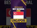 Binance Referral Code: SINGAPORE