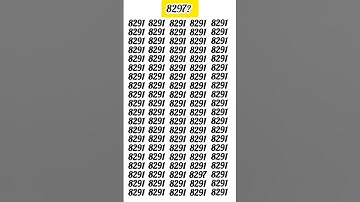 Find the Odd Number Out! 99% Fail This Brain Teaser! 🤯 #8297 #Shorts