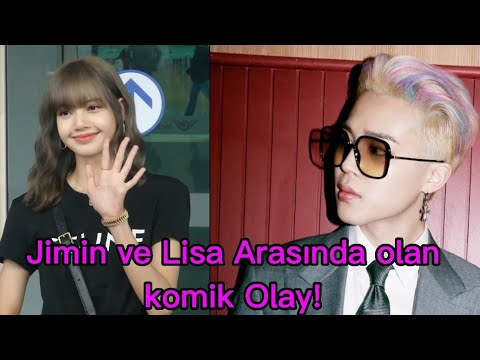 Jimin ve Lisa Arasında olan komik Olay?!