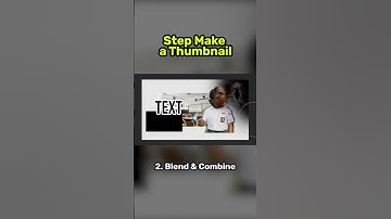 Step Make Thumbnail Gaming #shorts #thumbnail #gaming #photoshop #editing #illustration