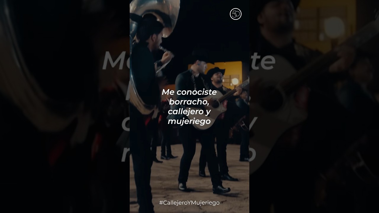 Me conociste borracho, callejero y mujeriego ?