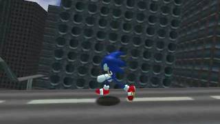 BlitzSonic - Sonic the Hedgehog - new walk animation