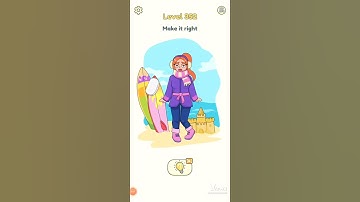 Dop2 (Delete one part ) level 353#shorts walk-through solution #IQ gamer #shorts Dop2