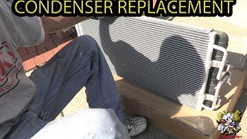 How To Replace An AC Condenser In a Car - Impala 2006 -2016