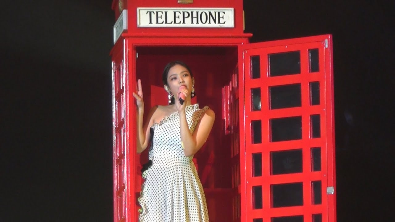 JENNIE SOLO STAGE -CAN'T TAKE MY EYES OFF YOU-■BLACKPINK @ MAKUHARI2018 DAY1