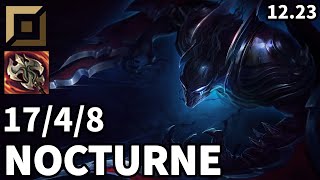 Nocturne Top vs Akshan - EUW Master | Patch 12.23