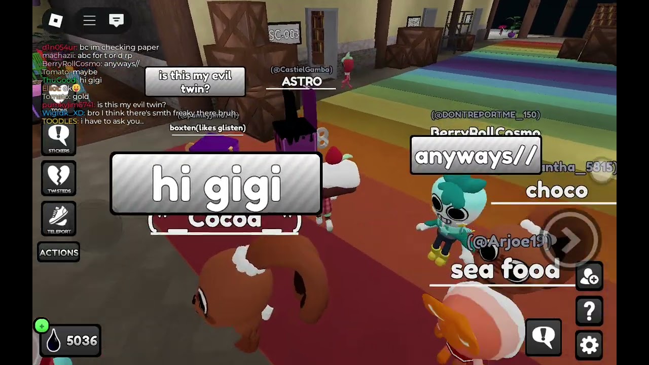 FREAKY SPROUT AND A HACKER SHRIMPO IN A ROLEPLAY!!!!!!!!! 