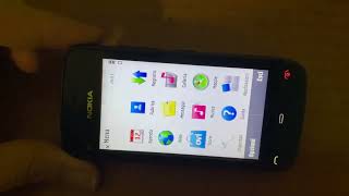 Nokia C5-03 arrangement of icons as in Nokia 5230/5228/5530/5250/5800 X6 screenshot 1