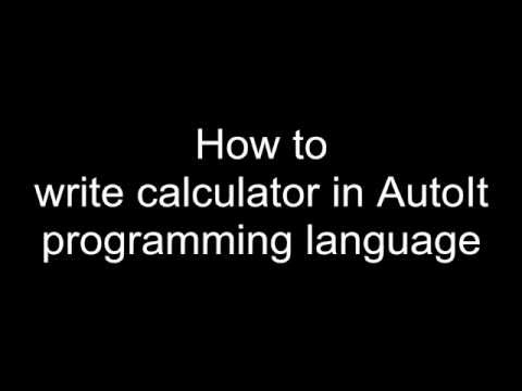 AutoIt Calculator