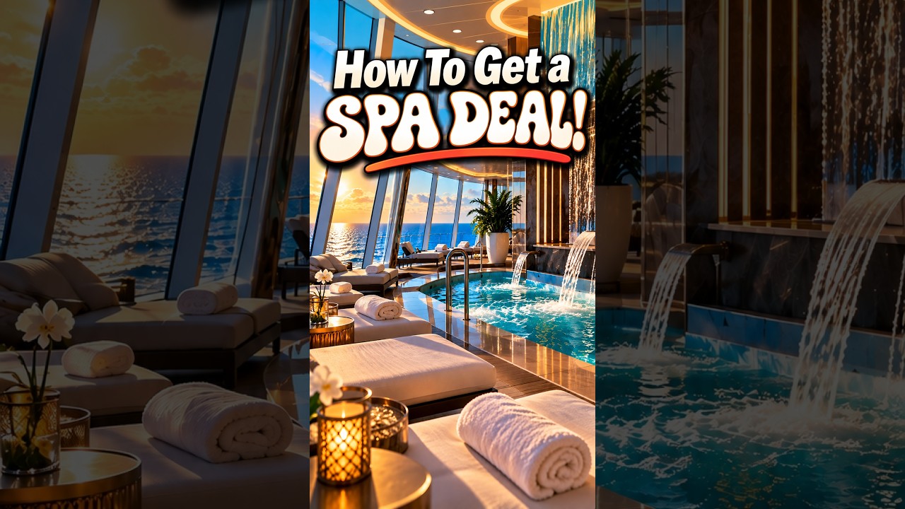 Cruise spa secret: Save money & get free time! #cruiseship #SPA