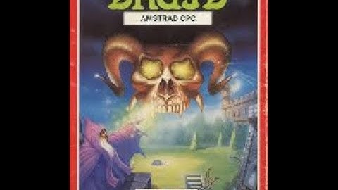 Druid, Firebird, Amstrad CPC, 1986