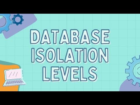 Master - Database Isolation levels