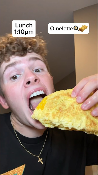 Eating only different kinds of eggs for the whole day!