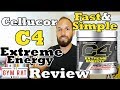 C4 Extreme Energy Pre Workout | Cellucor |  Supplement Review