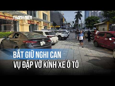 What did the 3 suspects arrested for smashing car windows in Nghe An say?