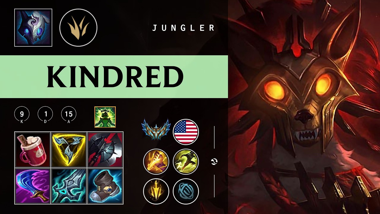 Kindred Jungle vs Vi - NA Challenger Patch 26.04