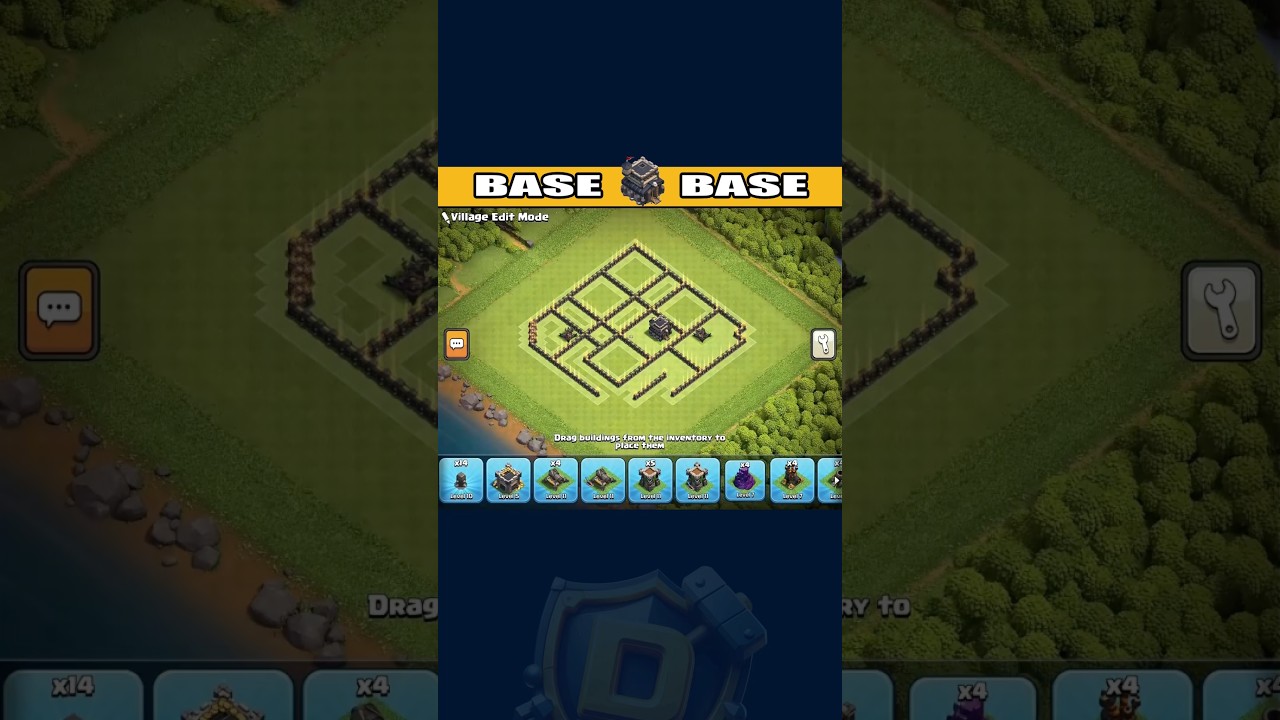 WORLDS #1 TH9 Base Layout!🏆 @alancoc1  #th9base #clashofclans