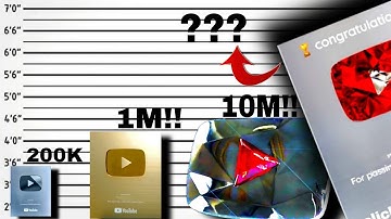 All YouTube play button‌ | 3D comparison