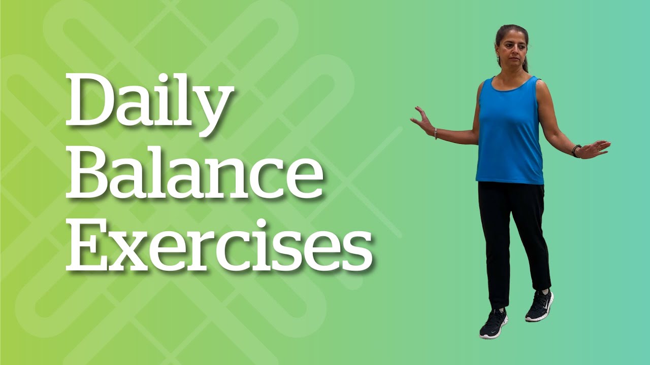 Daily Exercises for Balance - YouTube