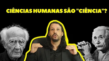 Qual é a diferença entre as ciências da natureza e as ciências humanas?