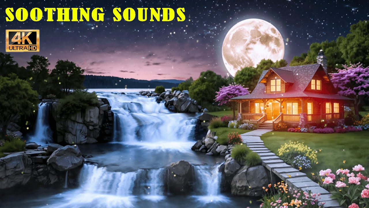 Sleep Deep Tonight | Relaxing Piano & Nature Water Ambience
