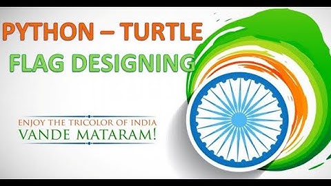 🥰Indian flag🧡🤍💚🥰...🐍 python turtle programming...#youtubeshorts #treanding #python #indianflag