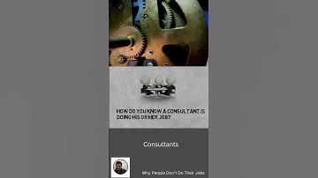 MACHIAVELLI Use of Consultants